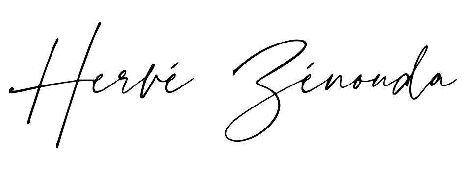 Signature d'Hervé Zénouda